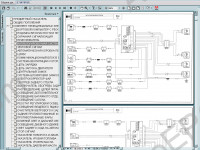 Renault electrical wiring diagrams, pin assignments, component locations, connector views, functional descriptions
