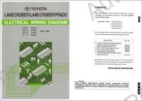 Toyota Land Cruiser Prado Wiring Diagram 1996->, electrical troubleshooting manual, electrical wiring diagrams Toyota Land Cruiser, Toyota Land Cruiser Prado