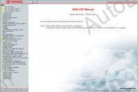 Toyota MR2 repair manual, service manual, workshop manual, maintenance, electrical wiring diagrams Toyota MR2, body repair manual Toyota MR2 NHW20 series
