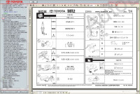 Toyota MR2 repair manual, service manual, workshop manual, maintenance, electrical wiring diagrams Toyota MR2, body repair manual Toyota MR2 NHW20 series