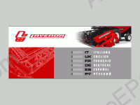 Laverda spare parts catalogue, presented all series combines Laverda