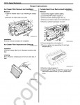 Suzuki SX4 repair manual, service manual, maintenance, electrical wiring diagrams, body repair manual Suzuki SX4 RW415, RW416, RW419D series