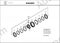 ZF Kit Catalogue, presented spare parts catalogue ZF AS Tronic, Ecolite, Ecomat, Ecomid, Ecosplit, Intarder, New Ecosplit, Retarder, Old models transmission ZF