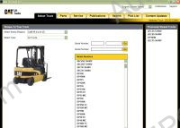 Caterpillar Lift Trucks MCFE 2023 spare parts catalog Caterpillar Hand Pallet, Electric Models, Cushion Tire, Smal Pneumatic 1-5 ton, Large Pneumatic 7-16 ton, all models CAT till 2023 year