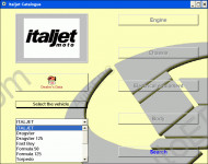 ItalJet scooters parts catalogue
