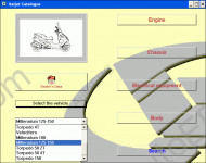 ItalJet scooters parts catalogue