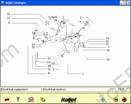ItalJet scooters parts catalogue