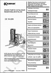 Kalmar Lift truck DC The catalogue of autospare parts of forklift of firm Kalmar.