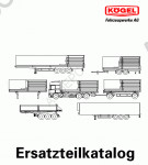 Kogel parts catalogue Kogel