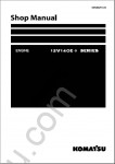 Komatsu Engine 12V140E-3 (JPN) S/N ALL Shop Manual for Komatsu Diesel Engine 12V140E-3 series, PDF