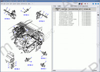 Komatsu Italy spare parts catalog for Komatsu Italy