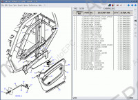 Komatsu Italy spare parts catalog for Komatsu Italy