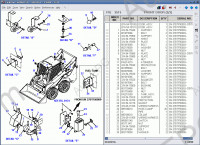 Komatsu Italy spare parts catalog for Komatsu Italy