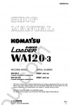 Komatsu Wheel Loader WA120-2 Shop Manual for Komatsu Wheel Loader W120-2, PDF