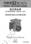 Kubota Engines Parts Spare parts catalog for Kubota Engines. PDF