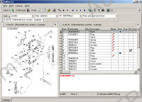 Landini 7.4 Galileo 7.4, electronic spare parts identification catalog