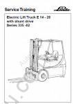 Linde 335 Series Service Manual for Linde 335 Series