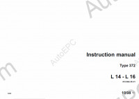 Linde 372 Series Service Manual for Linde 372 Series