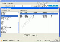 Mazda Europe RHD 2011 spare parts catalog for RHD Mazda European market.