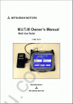 Mitsubishi M.U.T.-III Diagnostic Software PRE15031 + flash diagnostic program for MMC Ver.PRE15031-00