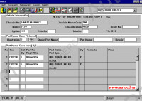Mitsubishi General Wincaps, catalogue of spare parts for all models Mitsubishi of the Asian market.