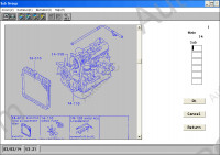 Mitsubishi Usa Wincaps, catalogue of spare parts for all MMC models of the American market.