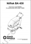 Nilfisk Advance spare parts catalog for Nilfisk Advance, PDF