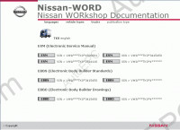 Nissan Atleon TK0 series Electronic Service Manual for Nissan Atleon