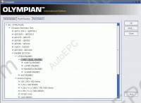 Olympian Compass, spare parts catalogue for generator sets and engines parts.