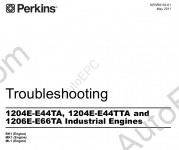 Perkins Engine 1204E Workshop service manual for Perkins diesel engine 1204E