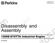 Perkins Engine 1206E Workshop service manual for Perkins diesel engine 1206E
