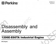 Perkins Engine 1206E Workshop service manual for Perkins diesel engine 1206E