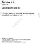 Perkins Engine 4.41 Perkins Service Manual 4.41