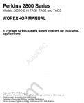 Perkins Engine 2800 repair manual for Perkins Engine 2800