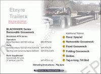 Etnyre Parts Manuals, Service, Operation and Maintenance Manuals.