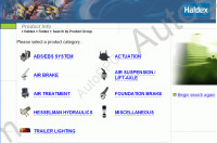 Haldex+Grau Findex 3, Pneumatic, hydraulics, brake levers.