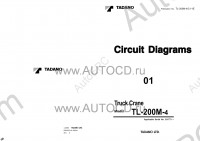 Tadano Truck Crane TL-200M-4 Tadano Truck Crane TL-200M-4 service manual