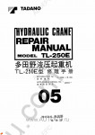 Tadano Truck Crane TL-250E-1 Tadano Truck Crane TL-250E-1 service manual