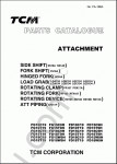 TCM ForkLift EPC 2007 spare parts identification catalog for TCM forklifts, PDF