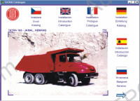 Tatra 163 - Jamal, Hemang spare parts catalog for Tatra 163