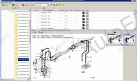 Terex Mobile Excavators HML 22,23,31,32,42 electronic spare parts identification catalogs