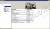 Terex Mobile Excavators TW 170 electronic spare parts identification catalogs