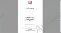 Terex Schaeff HR 20,22,31,32,42 electronic spare parts identification catalogs + operating instructions