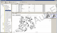 Terex Schaeff HR 1.5, 1.6, 2.0, 3.7 electronic spare parts identification catalogs + operating instructions