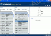 Thermo King 2013 spare parts catalogs for Thermoking