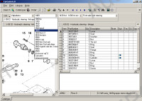 Valpadana Cartesio 4.7, spare parts catalog