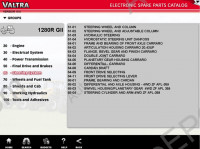 Valtra Brasile ver 10 original spare parts catalog Valtra ver 10