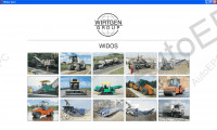 Widos (Wirtgen, Hamm, Voegele, Kleemann, Streu Master) 2013 original electronic spare parts catalog and repair manuals for Wirtgen Cold milling machines, Wirtgen Recyclers and Wirtgen Slpform Pavers.
