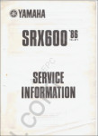 Yamaha SRX 600 repair manual