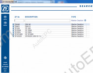 ZF Marine Gearbox 2015 spare parts catalog identification for marine gearboxes.
